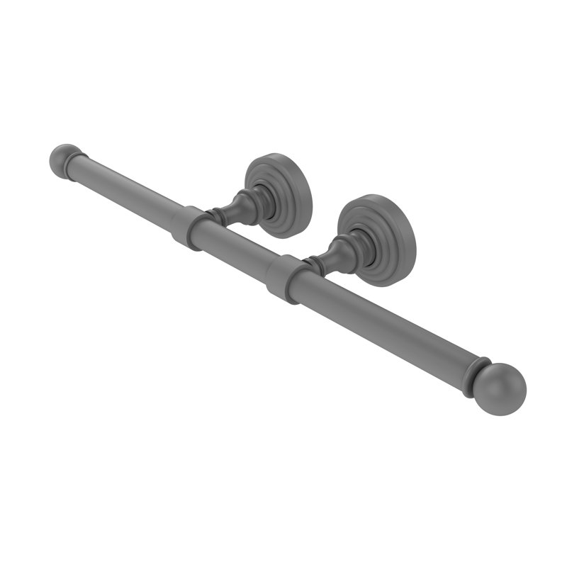 Porte-papier hygiénique mural double rouleau Beresford, Gris mat