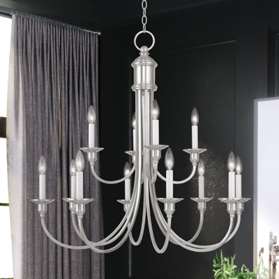 Eckard 12 - Light Dimmable Chandelier