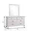Commode transitionnelle 61 ", gris vieilli