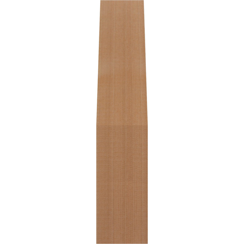 Attelle impériale du genou, Cèdre rouge, Lisse, H 18 po x l 3,5 po x P 6 po