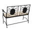 Rachit Steel Outdoor Bench-1072003882
