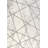 Ardon Modern Geometric Marbled Ivory/Gray Rug-318934211