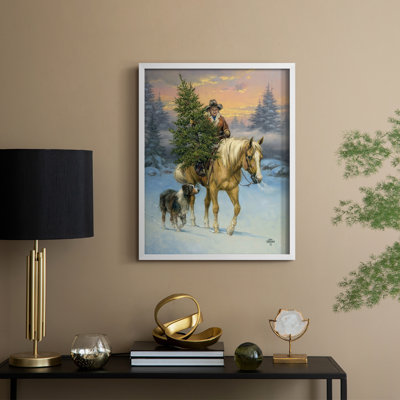 «The Family Tree», reproduction encadrée - bois massif