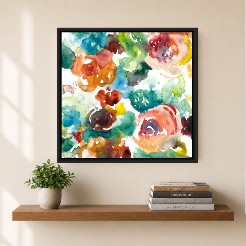 Abstract Florals by Lanie Loreth - Graphic Art on Canvas