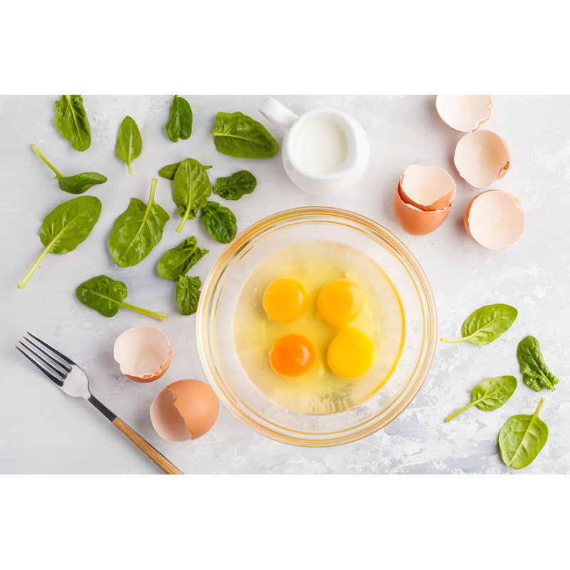 Breakfast Concept - Wrapped Canvas Print, 81cm H x 122cm W x 3.8cm D
