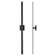 Matte Black Linear LED Outdoor Wall Light