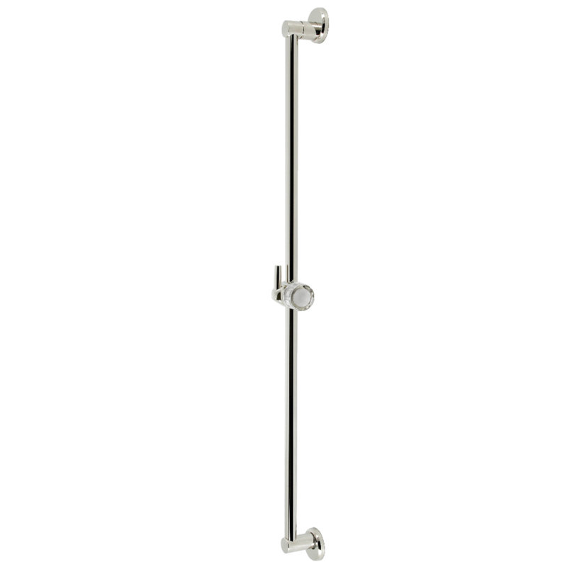 Barre de douche Kingston Brass Showerscape, Nickel poli