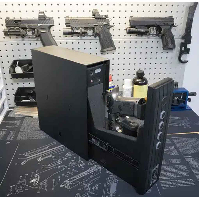 Biometric Slider Handgun Safe, Large