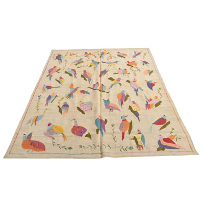 6x9 Poe Ivory Rug