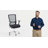 Hercules Multifunction Executive Swivel Ergonomic Office Chair with Seat Slider and Adjustable Lumbar