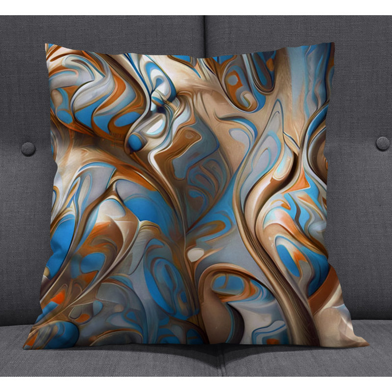 Coussin décoratif, H 20 po x l 20 po, Housse de coussin seulement - sans coussin