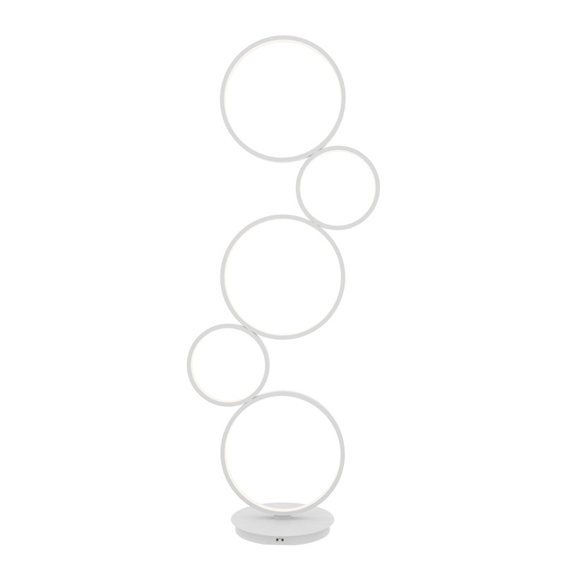 Springerton 117cm White LED Novelty Floor Lamp