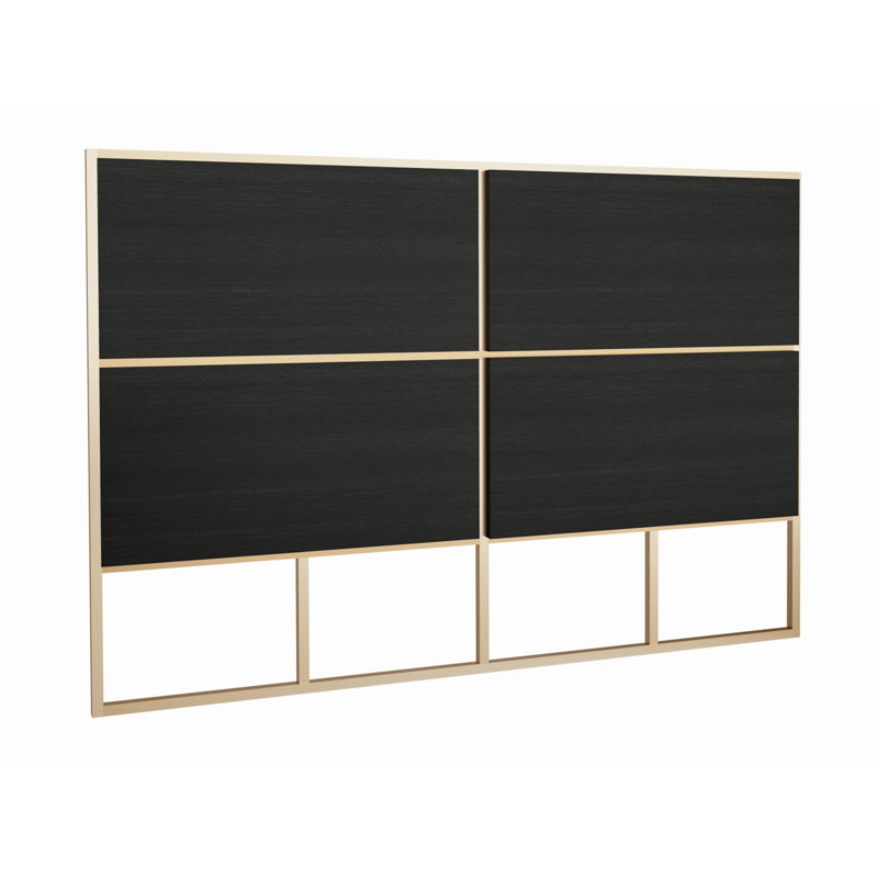 Euclid Headboard, King (5'), Brass Brushed