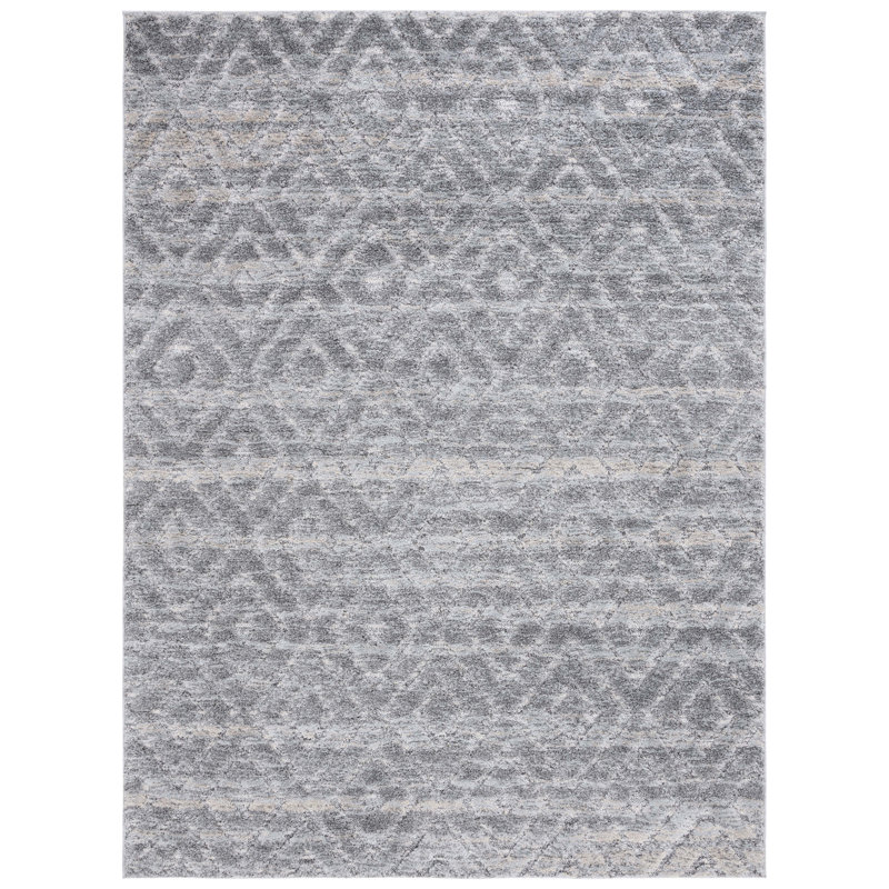 Tapis gris foncé / gris clair Lucia