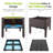 Elevated Raised Garden Bed with Legs & Self-Watering System-369181178