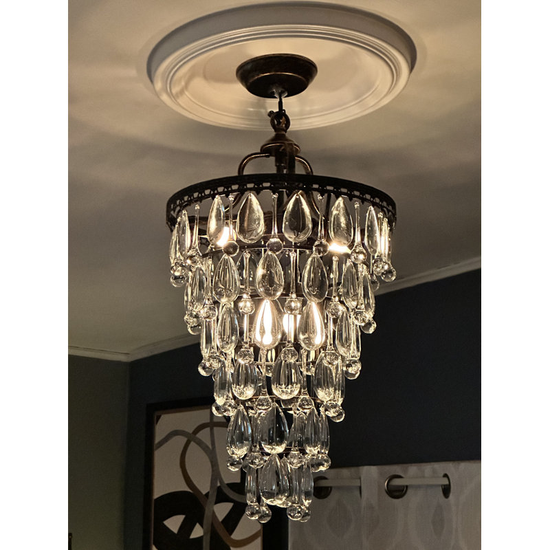 Dorlis 4 - Light Oil Rubbed Bronze Pendant