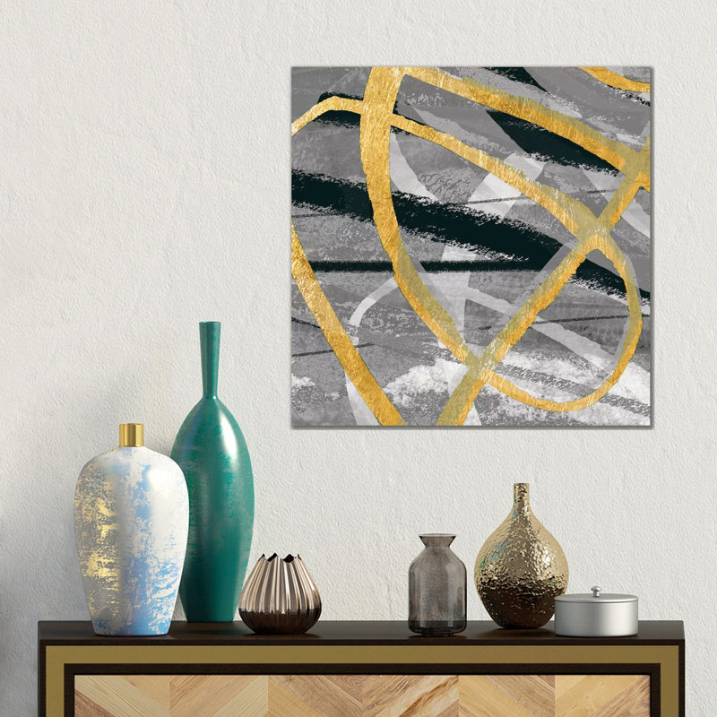 Grey Dance I by Susan Jill - Gallery-Wrapped Canvas Giclée on Canvas, 45.72cm H x 45.72cm W, Wrapped Canvas