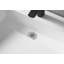 Drain de salle de bain mural ou de comptoir 40 po avec grand bol carré-67801653