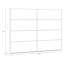 Modern Wardrobe with 2 Sliding Doors, Engineered Wood, White-1861188268-1865456531