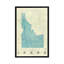 «Idaho Map», impression sur toile-33082192-72237710-72237704