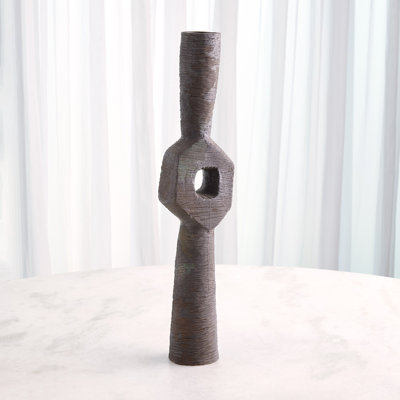 Ebba Vase-Rugged Brown-Lg