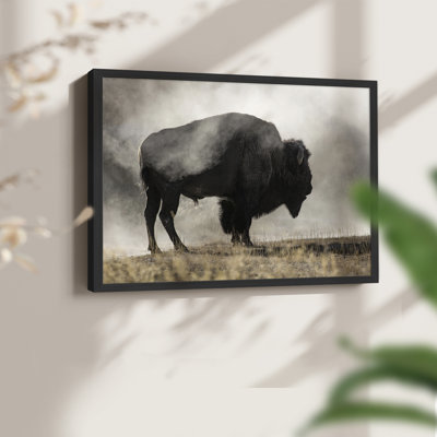 Geyser Basin -Framed Print - Restickable