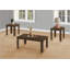 Ensemble de table, ensemble de 3 pièces, café, bout, côté, décor, salon, stratifié noyer, transitionnel-1260691728