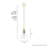 Klein 1 Light Glass Cone Pendant-70776544-70776547