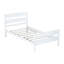 Lit plateforme simple en bois massif-130523406