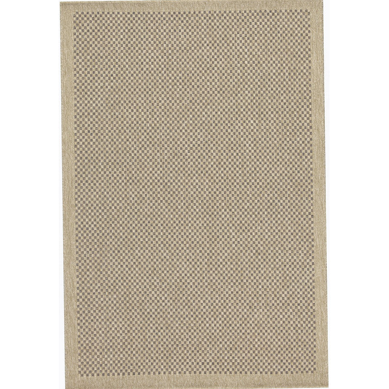 Earth Mocha Indoor/Outdoor Area Rug, Rectangle 7'10" x 10'3"