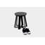 ARS Solid Wood Pedestal End Table