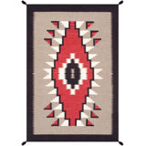 Oriental Area Rug in Mocha