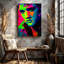 Reproduction d'art sur toile néon Pop Art-129551722