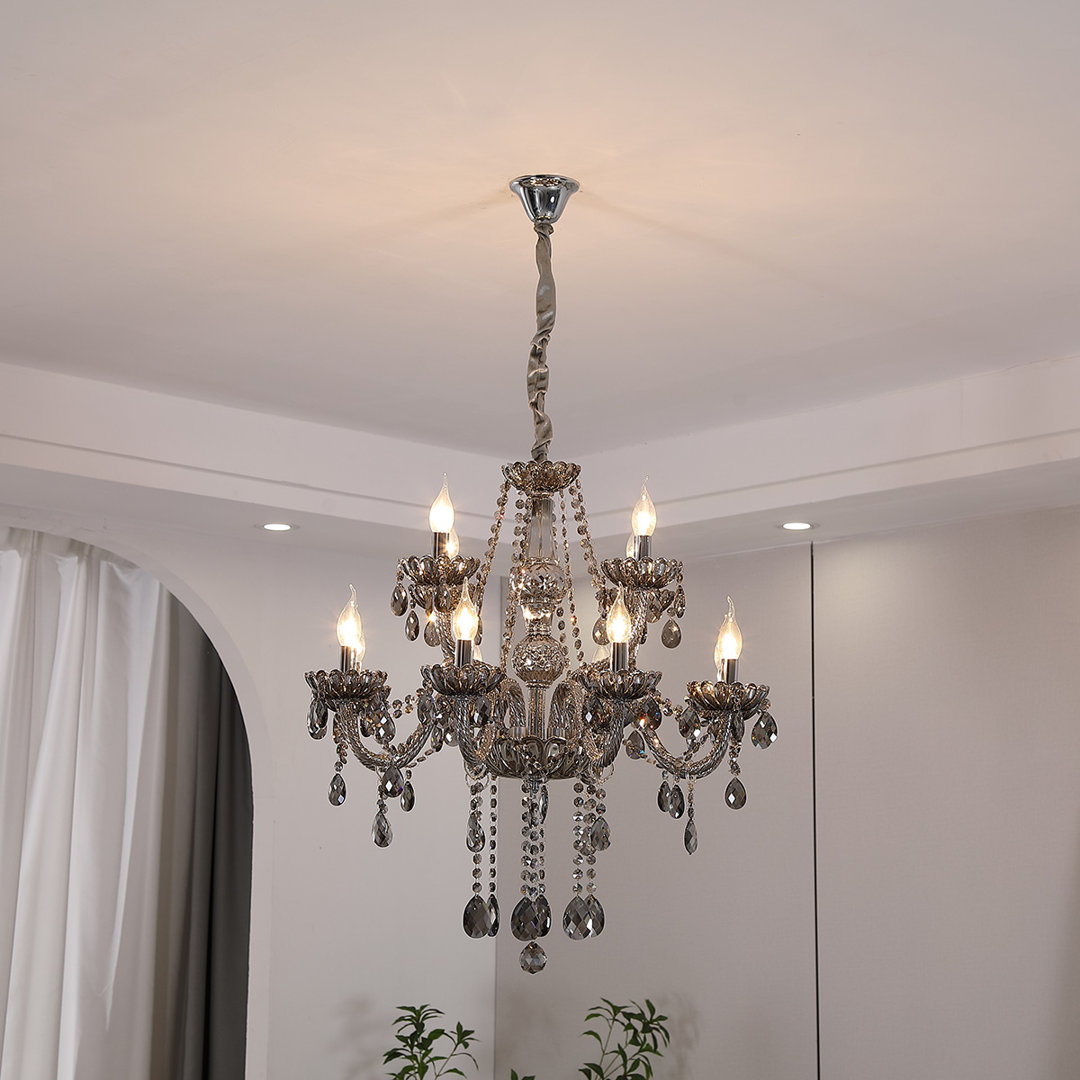 Allen 12 - Light Crystal Chandelier