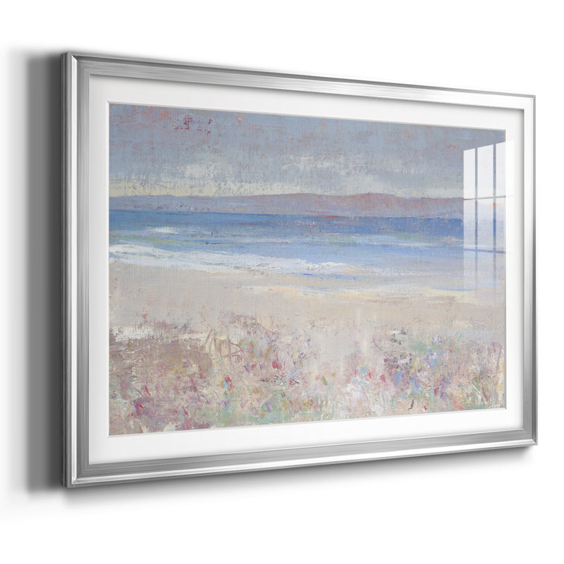 Textures de plage I, Argent, H 30 po x l 44 po x P 1,5 po