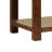 Megan Solid Wood Top End Table