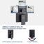 Robinet de baignoire et de douche avec valve brute-66103434