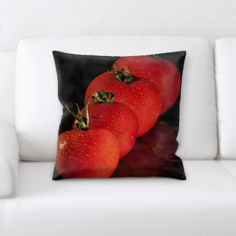 Coussin en tomate