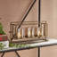 Serenade 8" Iron Tabletop Hurricane