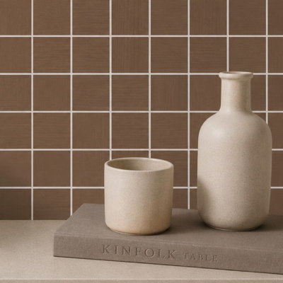 Refinery 2'' W x 2'' L Porcelain Tile Grid Mosaic Sheet