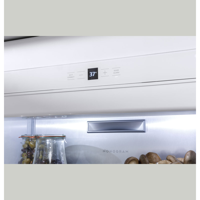 Monogram Premium Column Pair: 24" W Freezer Column + 36" W Refrigerator Column, Panel Ready, Yes, Statement, Stainless Steel