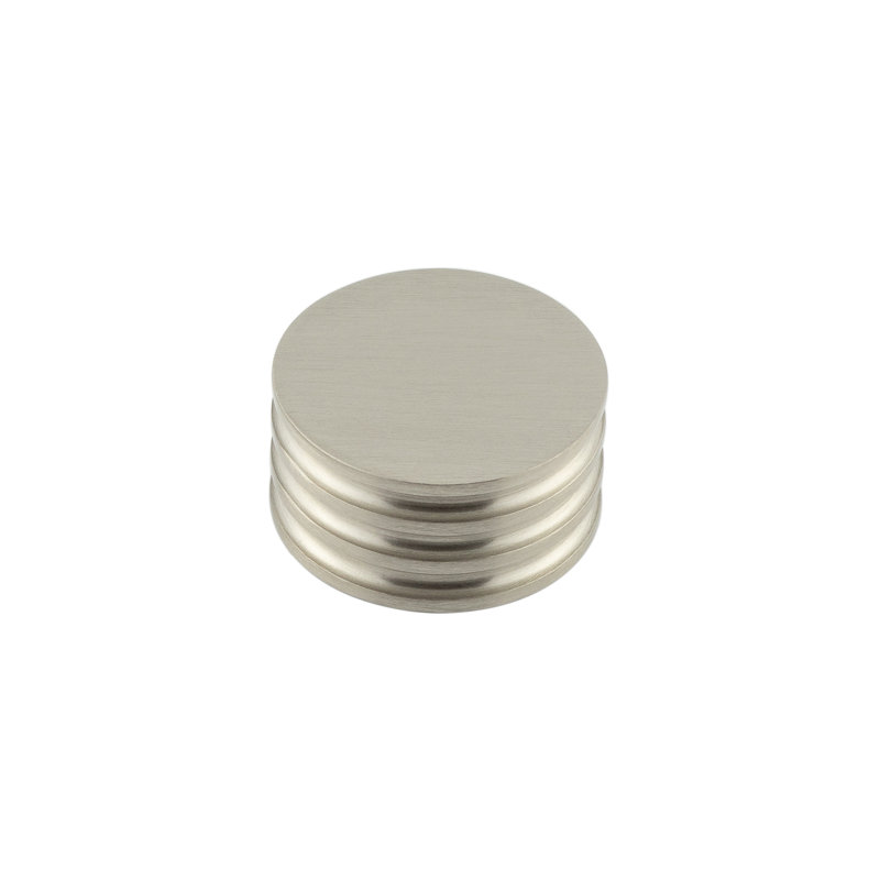 Hoxton 40mm Diameter Round Knob, Satin Nickel