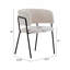 Ensemble de 2 chaises de salle à manger rembourrées modernes-120973749