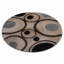 Tapis à poil long en polyester touffeté à la main Wooters-124810988