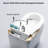 White Modern Smart Toilet With Bidet, Auto Flush, Open/Close, Heated Seat, Warm Water And Air Dry, Foam , , Foot Sensor/Remote, Comfort Height, Siphonic Jet, Adjustable Angle Bidet Sensor, - Saving-128882751