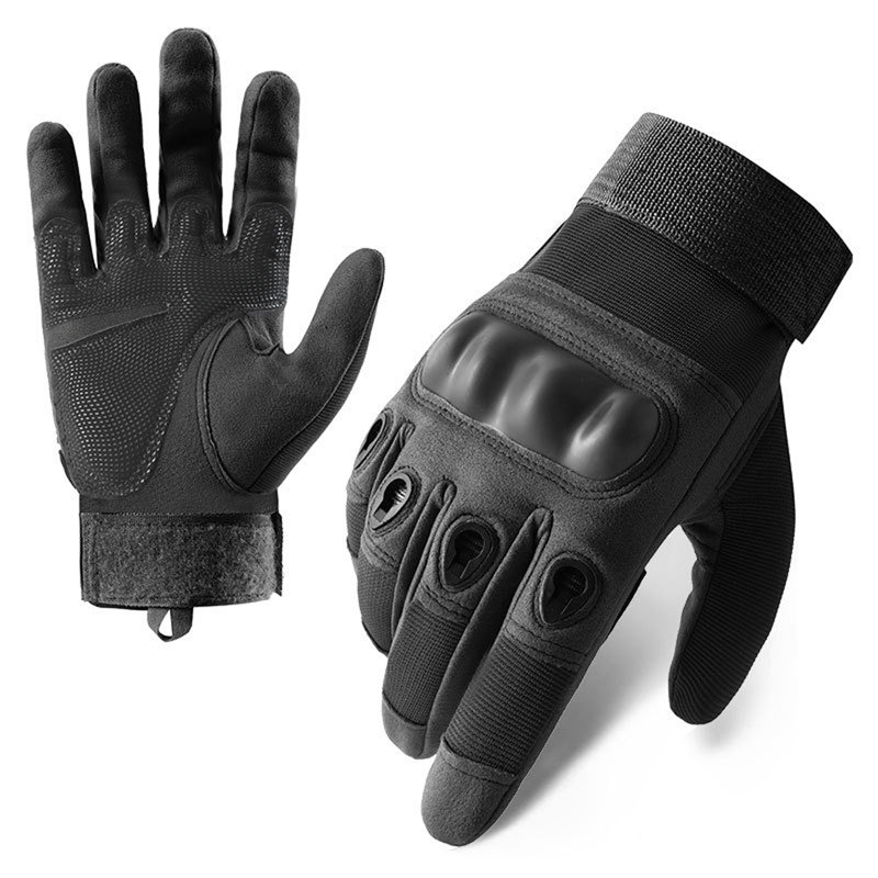 Gants pour doigts d'entraînement complet L - noir