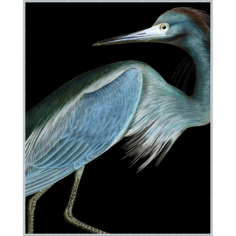 «Stately Heron 1» par Thom Filicia - reproduction sur toile flottante