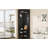 Minimalist Corner Hall Tree With Shoe Bench And Coat Rack, Space-Saving Design For Small Apartments, 29.5''W*71.6''H-4120510
