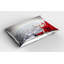 Ambesonne Christmas Pillow Sham 2 Pack Santa on the Roof Red Pale Grey-100343662