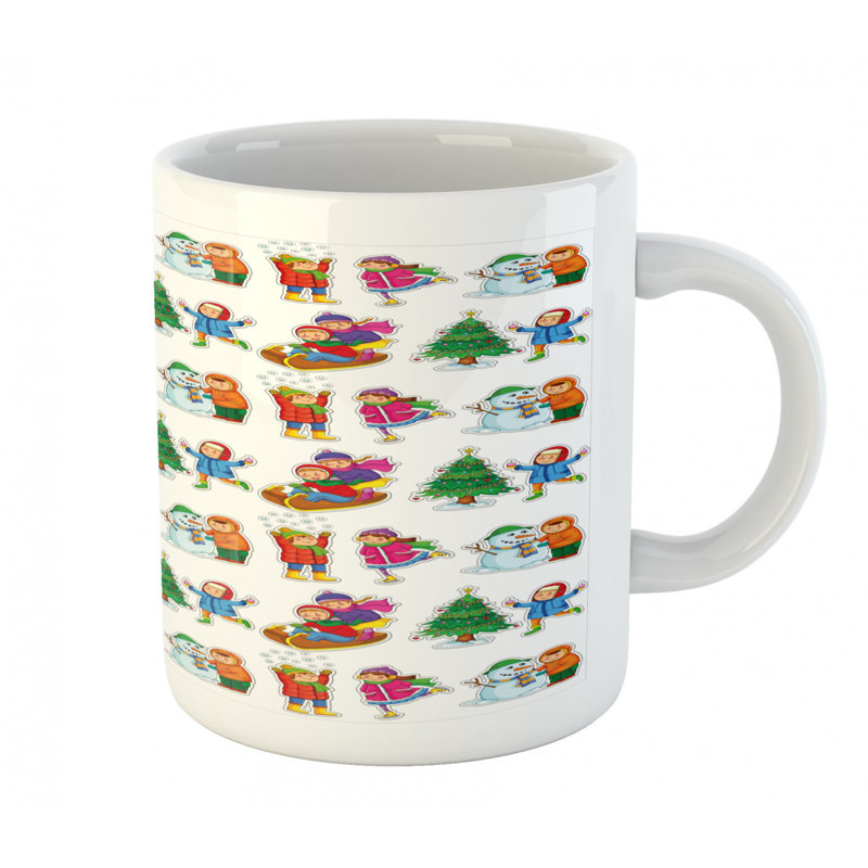 Grande tasse à café winter